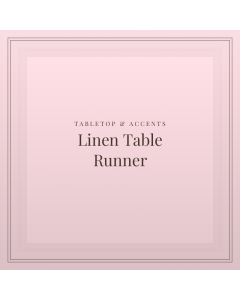 Linen Table Runner