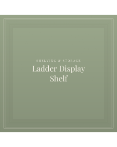 Ladder Display Shelf