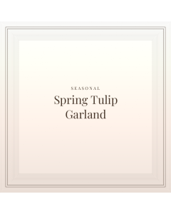 Spring Tulip Garland